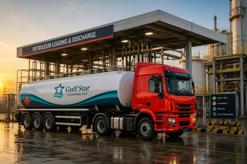 Petroleum Loading and Discharge Services in the UAE | Gulf Star Shipping